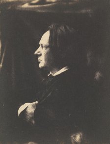 Victor Hugo, 1852. Creators: Charles Hugo, Auguste Vacquerie.