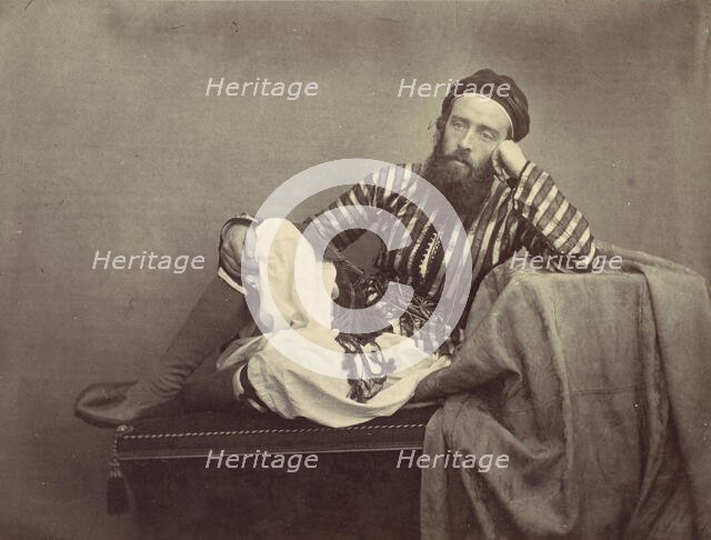 Portrait, Turkish Summer Costume, 1857. Creator: Francis Frith.