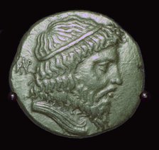 Gold Stater of King Andragoras of Parthia. Artist: Unknown