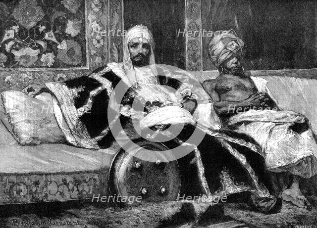 'Waiting for Orders', 1880. Creator: Eugène Froment.