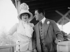 Horse Shows - Mrs. Walter Brooks And Britton Brown, 1912. Creator: Harris & Ewing.