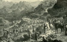 'Crossing the Zamburak Kotal', (1901). Creator: Unknown.