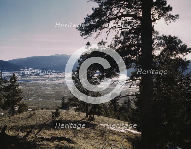 Moreno Valley, Colfax County, New Mexico, 1943. Creator: John Collier.