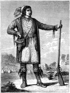 Osceola, Chief of the Seminoles, c1837 (c1880). Artist: Unknown