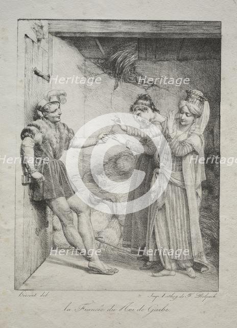 The Fiancée of the King of Garbe, 1800. Creator: Louis Hersent (French, 1777-1860).