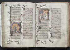 The Gotha Missal: Fol. 83r, Corpus Domini, c. 1375. Creator: Master of the Boqueteaux (French); Workshop, and.