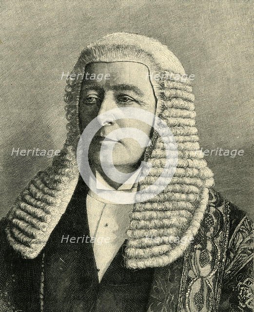 'Mr. Speaker Gully', c1900. Creators: Bassano Studio, William Court Gully.