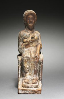 Archaic Figurine, 500s BC. Creator: Unknown.