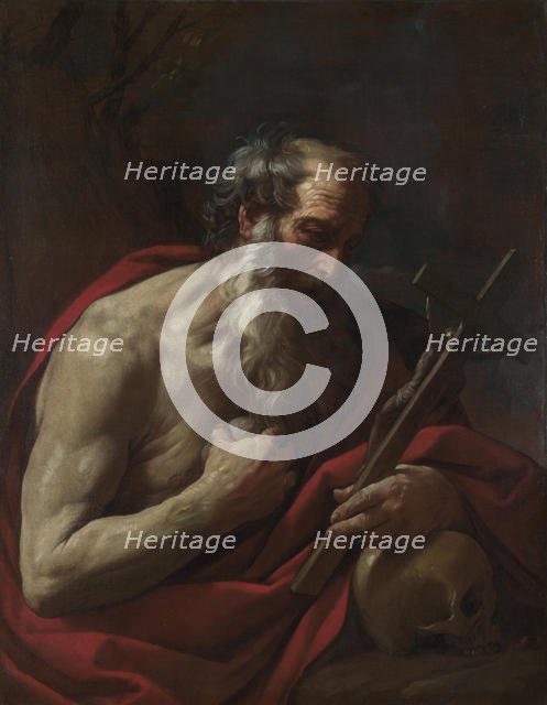 Saint Jerome, ca 1624-1625. Creator: Reni, Guido (1575-1642).