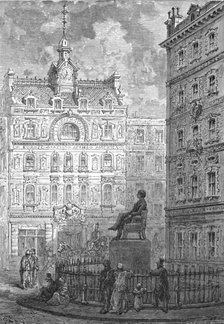 'The Monument to George Peabody', 1872.  Creator: Gustave Doré.