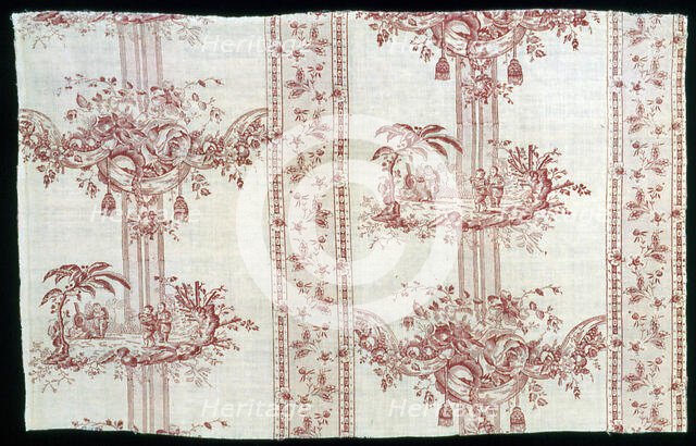 Panel (Furnishing Fabric), France, 1785/1890. Creator: Unknown.