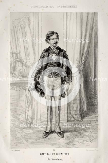 Caporal et Chemisier. Creator: Paul Gavarni (French, 1804-1866).