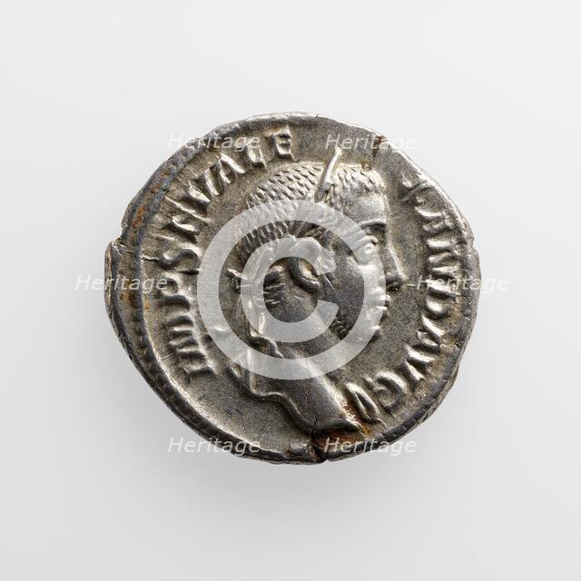 Denarius of Severus Alexander, A.D. 222-235. Creator: Unknown.