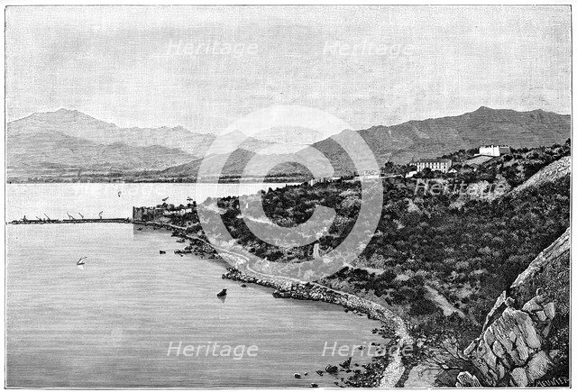 'View of Stora Bay', c1890. Artist: Meunier