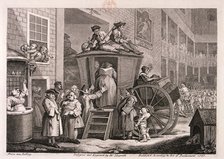 'The stage-coach or the country inn yard', 1747. Artist: William Hogarth