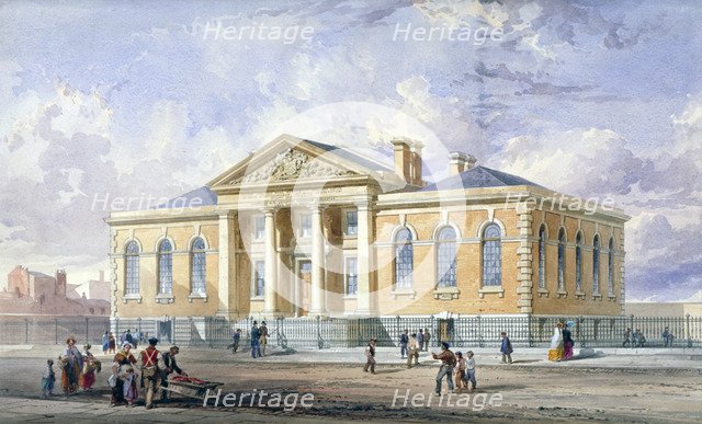 Lambeth Ragged School, Newport Street, Lambeth, London, 1851. Artist: Anon