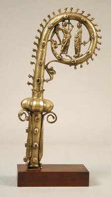 Crozier Head, French, early 20th century (original dated 13th century). Creator: Unknown.