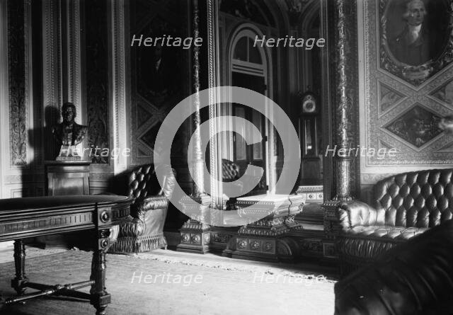 President's room at Capitol, between c1910 and c1915. Creator: Bain News Service.