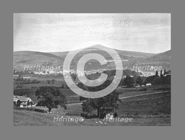 Abergavenny, c1900. Artist: RI Houlson.