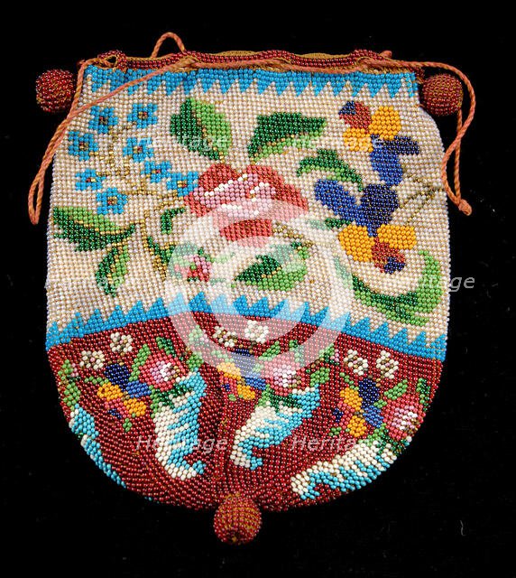 Pouch, American, 1830-60. Creator: Unknown.