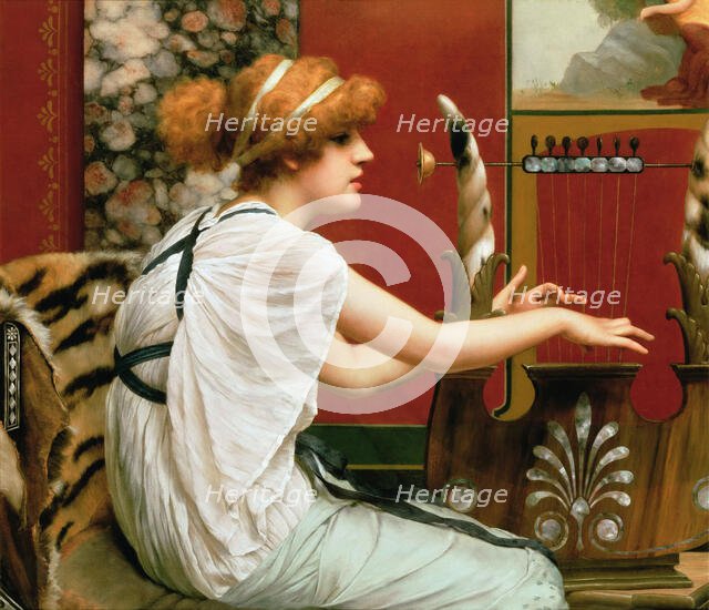 Music, . Creator: Godward, John William  .