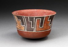 Bowl with Stepped Motifs, 180 B.C./A.D. 500. Creator: Unknown.