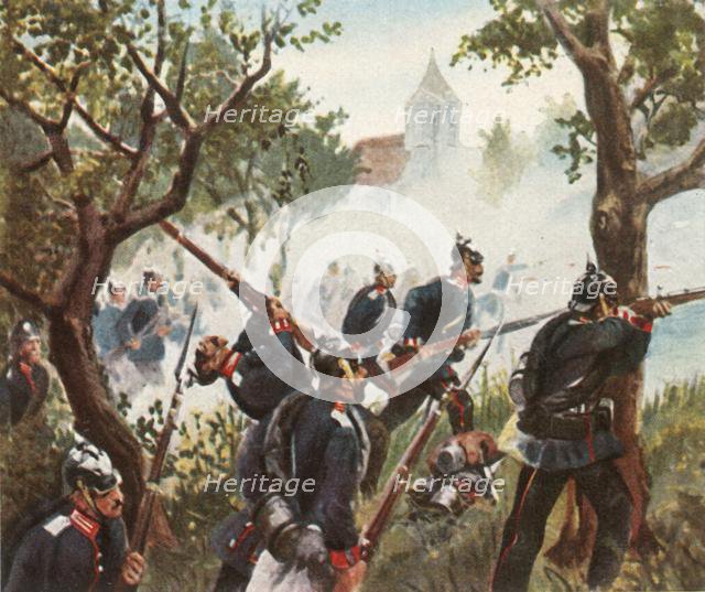 The Battle of Königgratz, 3 July 1866, (1936). Creator: Unknown.