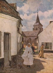 'Returning from the First Communion', late 19th-early 20th century, (c1930).  Creator: James Charles.