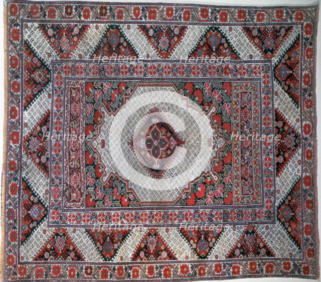 Kis' Ghiordes rug, Ottoman, Turkey. Artist: Unknown