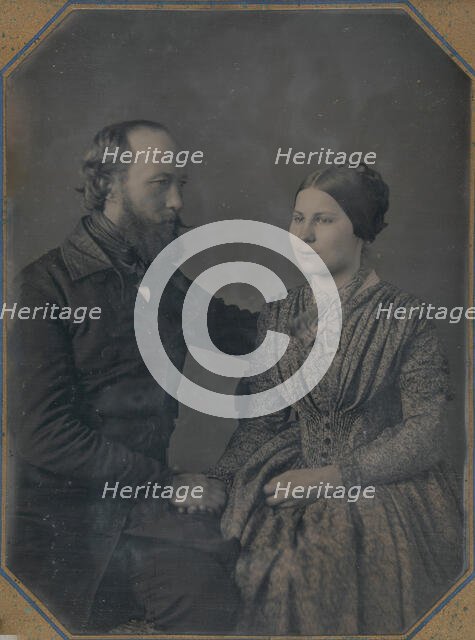 William and Sophia Palmer Langenheim, ca. 1846-47. Creators: W. & F. Langenheim, William Langenheim.