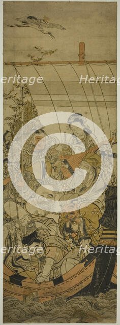 The Treasure Ship, Japan, c. 1778. Creator: Kitao Shigemasa.