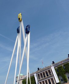 Goodwood Festival of Speed Sculpture in front of Goodwood House 2013 Artist: Unknown.