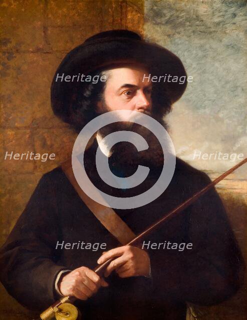 Portrait of Oliver Pemberton (1825-1897), 1867. Creator: William Thomas Roden.