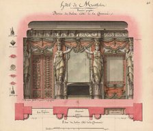 Hôtel Montholon. Projet de salon, 1786. Creator: Lequeu, Jean-Jacques (1757-1826).