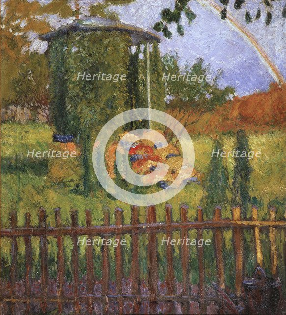 An Garden Arbour, 1907. Artist: Yakovlev, Mikhail Nikolayevich (1880-1942)