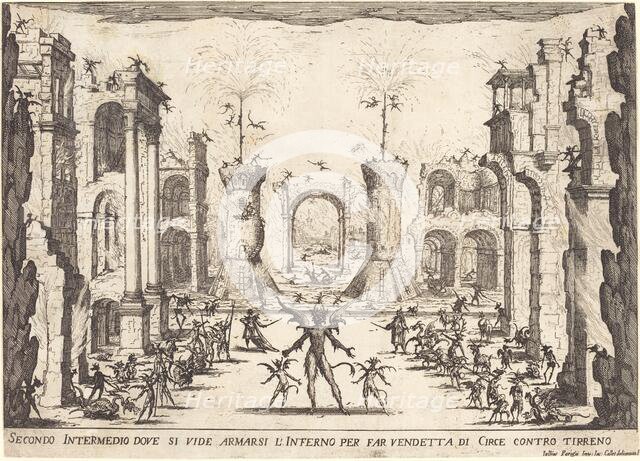 Second Intermezzo, 1617. Creator: Jacques Callot.