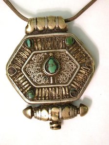 Woman's Amulet Box (Ga'u), late 17th/early 18th. Creator: Unknown.
