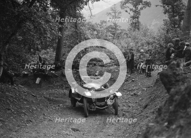 Frazer-Nash Super Sports taking part in a motoring trial, c1930s. Artist: Bill Brunell.