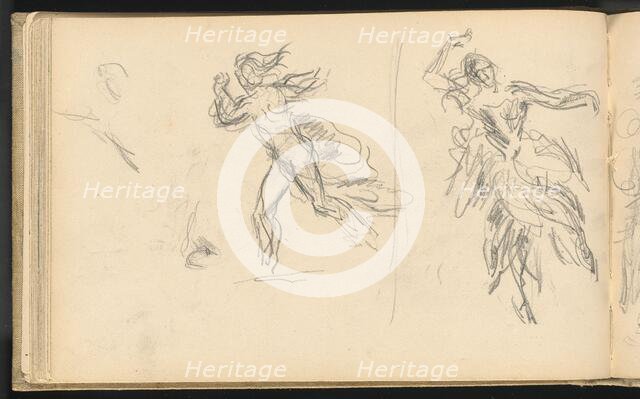 Spanish Dancers, 1883/1886. Creator: Paul Cezanne.