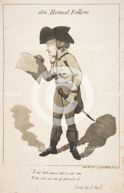 An Honest Fellow, December 1, 1790. Creator: George Moutard Woodward.