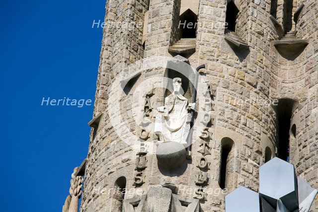 The Sagrada Familia Temple, Barcelona, Spain, 2007. Artist: Samuel Magal