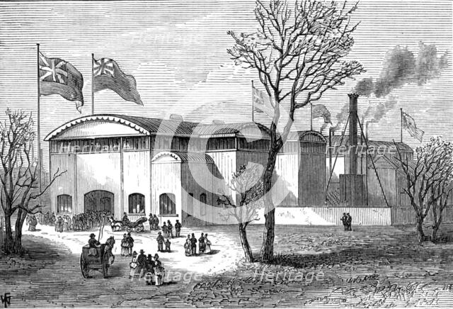 The Exhibition of Scientific Industry, Manchester, 1874. Creator: Unknown.