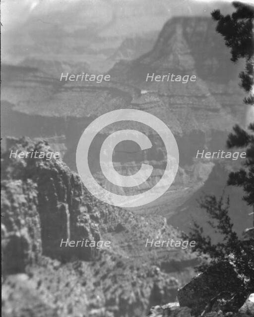Grand Canyon, Arizona, between 1899 and 1928. Creator: Arnold Genthe.