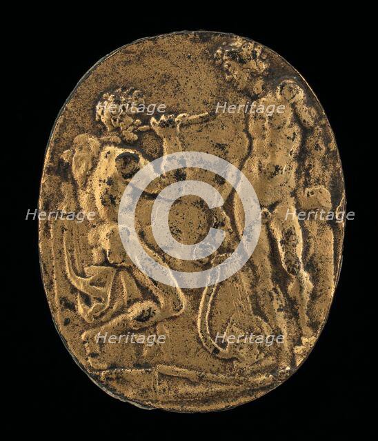 Apollo and Marsyas. Creator: Giovanni Bernardi.