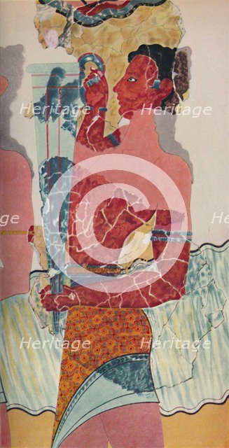 'The Cup-Bearer', Minoan, (c1950). Creator: Unknown.