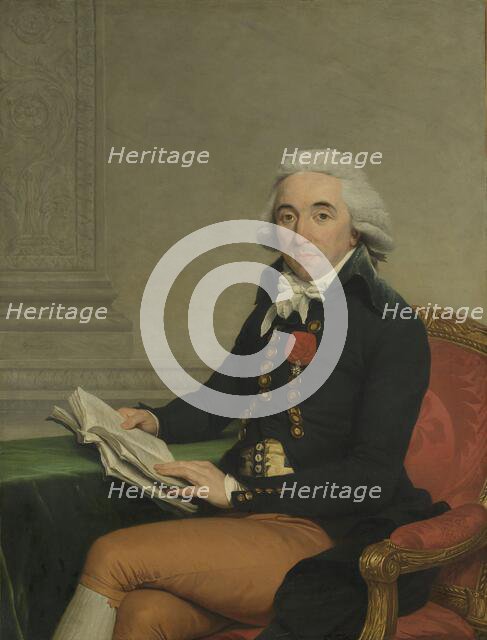 Portrait of a Man, c.1795. Creator: Francois-Andre Vincent.