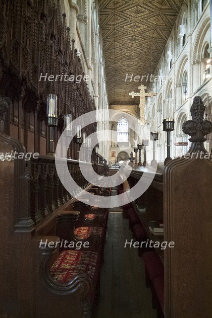 Peterborough Cathedral, 2006. Creator: Ethel Davies.