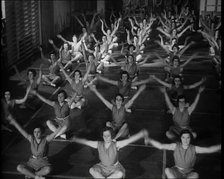 Women Exercising, 1933. Creator: British Pathe Ltd.