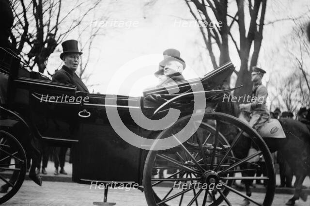 Speaker Clark and Vice Pres't. Marshall, 1913. Creator: Bain News Service.