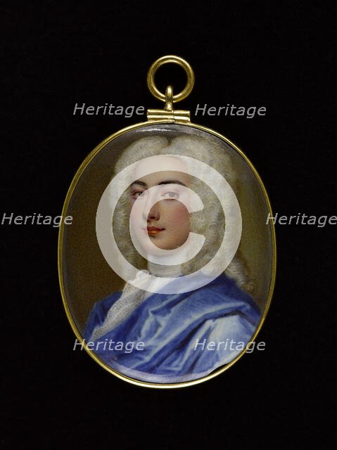 Portrait of a man, between 1725 and 1750. Creator: English School.